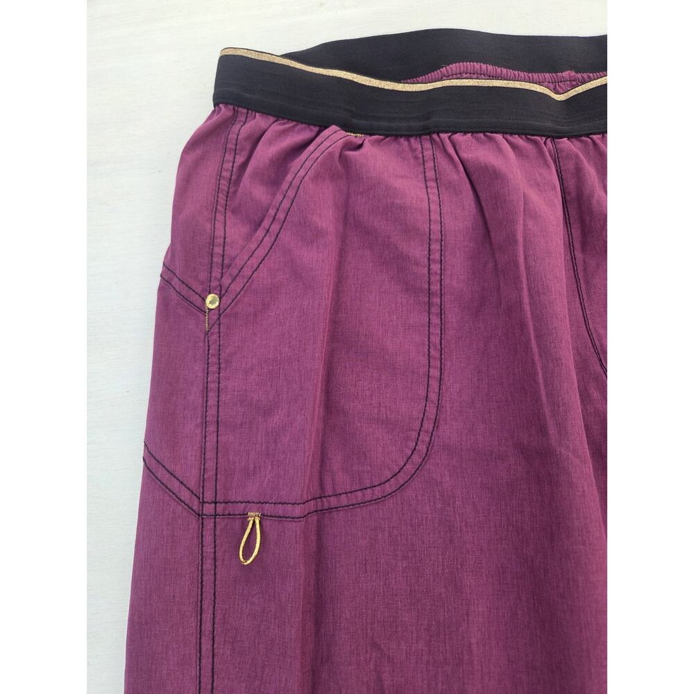 ScrubStar Purple Scrub Pants XL Women’s Medical Nurse Work Stretch - Picture 2 of 7